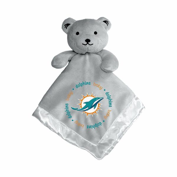 Baby Toys |   Miami Dolphins – Security Bear Gray Baby Toys Baby Toys