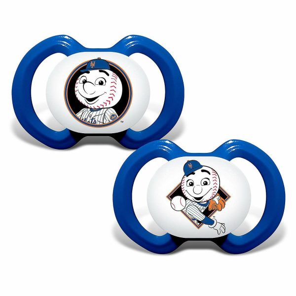 Baby Toys |   New York Mets – Mr. Met Pacifier 2-Pack Baby Toys Baby Toys