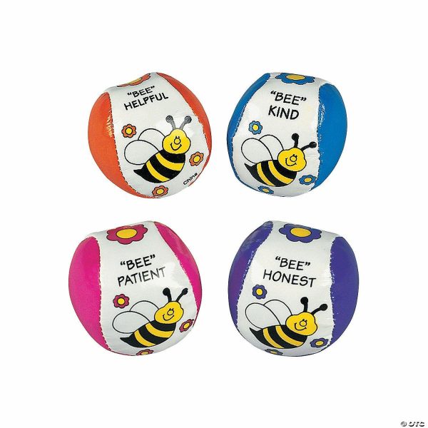 Balls |   Mini Bee Your Best Kickballs – 12 Pc. Balls Balls