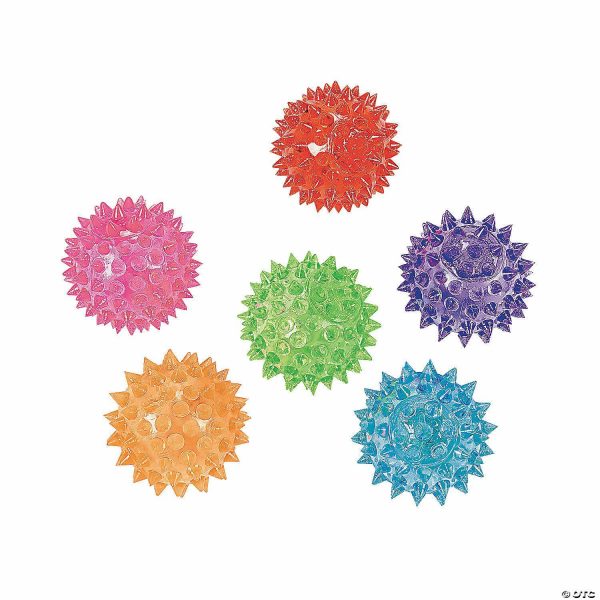 Balls |   Mini Light-Up Spike Balls – 12 Pc. Balls Balls