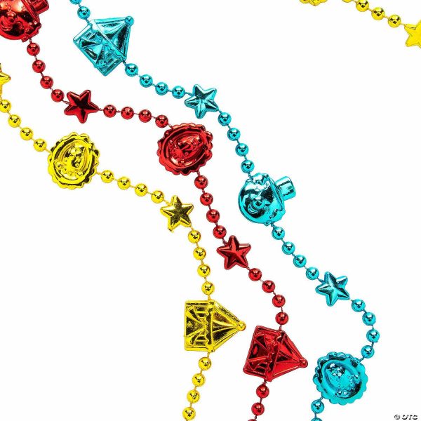 Bead Necklaces |   Carnival Bead Necklaces – 12 Pc. Bead Necklaces Bead Necklaces