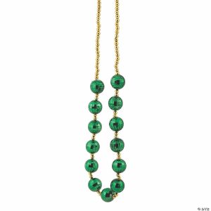 Bead Necklaces |   Jumbo St. Patrick&’s Day Beaded Necklace Bead Necklaces Bead Necklaces