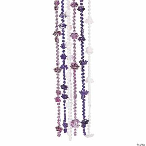 Bead Necklaces |   Princess Crown Bead Necklaces – 12 Pc. Bead Necklaces Bead Necklaces