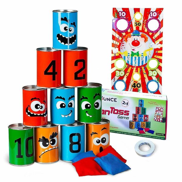 Bean Bag & Ring Toss |   Bean Bag Can Toss Set Bean Bag & Ring Toss Bean Bag & Ring Toss