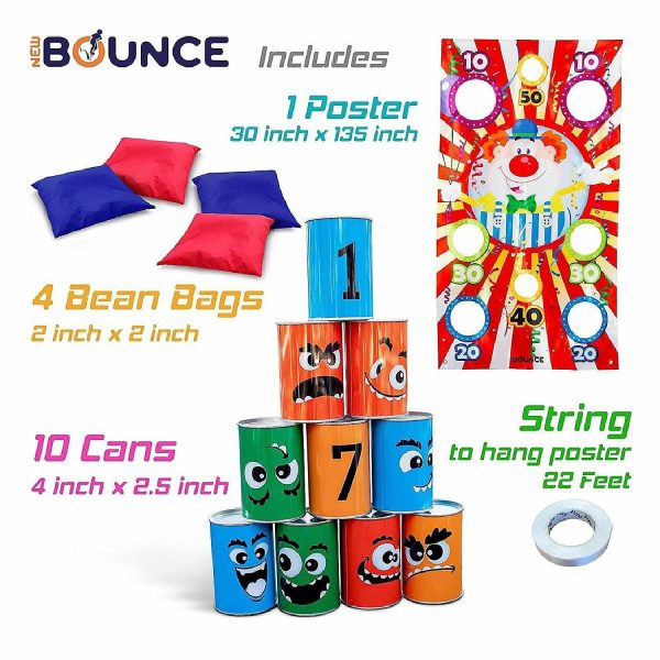 Bean Bag & Ring Toss |   Bean Bag Can Toss Set Bean Bag & Ring Toss Bean Bag & Ring Toss