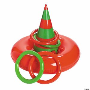 Bean Bag & Ring Toss |   Inflatable Elf Hat Ring Toss Bean Bag & Ring Toss Bean Bag & Ring Toss