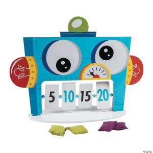 Bean Bag & Ring Toss |   Robot Party Bean Bag Toss Game – 6 Pc. Bean Bag & Ring Toss Bean Bag & Ring Toss