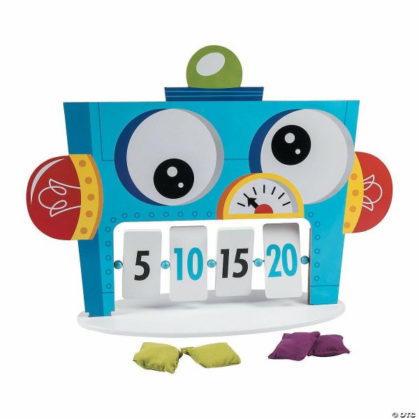 Bean Bag & Ring Toss |   Robot Party Bean Bag Toss Game – 6 Pc. Bean Bag & Ring Toss Bean Bag & Ring Toss