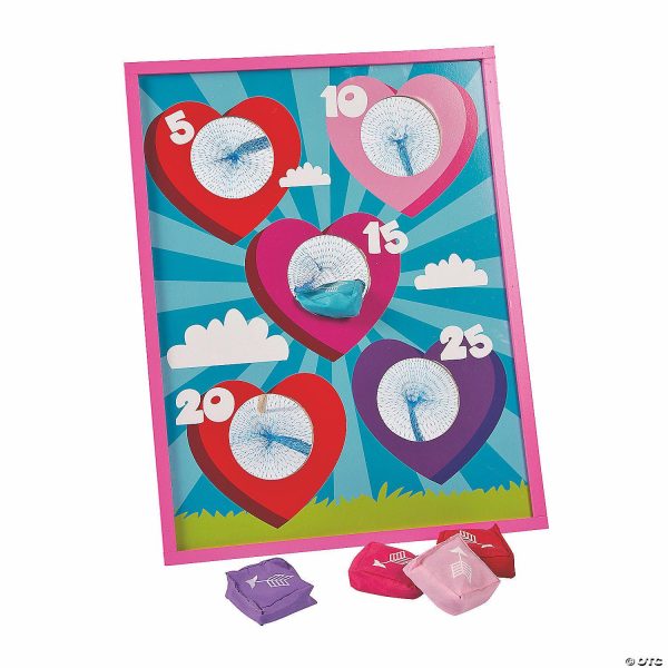 Bean Bag & Ring Toss |   Valentine Bean Bag Toss Game Bean Bag & Ring Toss Bean Bag & Ring Toss