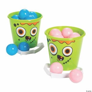 Bean Bag & Ring Toss |   Zombie Bucket Toss Game – 14 Pc. Bean Bag & Ring Toss Bean Bag & Ring Toss