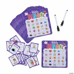 Bingo Games |   Bible Dry Erase Bingo Game Bingo Games Bingo Games