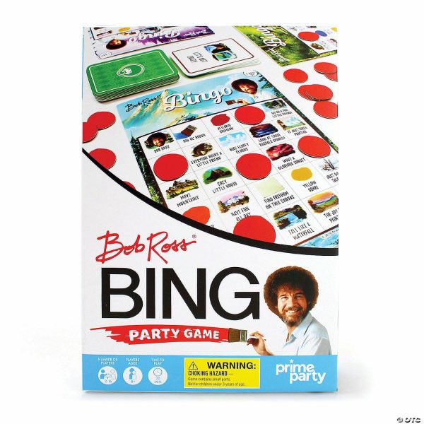 Bingo Games |   Bob Ross® Classic Deluxe Bingo Game Bingo Games Bingo Games