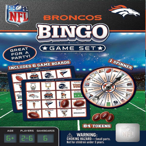 Bingo Games |   Denver Broncos Bingo Game Fun Games For Kids Bingo Games