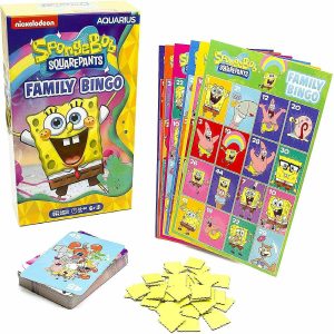 Bingo Games |   SpongeBob SquarePants Family Bingo  2-18 Players Bingo Games Bingo Games