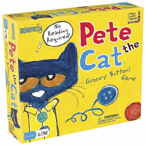 Board Games |   Pete the Cat Groovy Buttons Game  2-4 Players Board Games Board Games