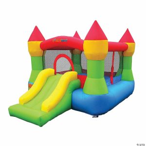 Bounce Houses |   Bounceland Castle Bounce House with Hoop & Slide Bounce Houses Bounce Houses