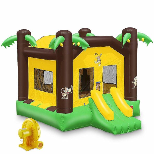 Bounce Houses |   Cloud 9 17′ x 13′ Commercial Jungle Bounce House w Blower – 100% PVC Inflatable Bouncer Bounce Houses Bounce Houses