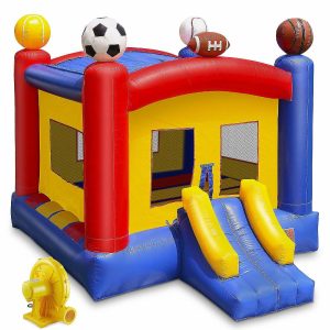 Bounce Houses |   Cloud 9 17′ x 13′ Commercial Sports Bounce House w/ Blower – 100% PVC Inflatable Bouncer Bounce Houses Bounce Houses