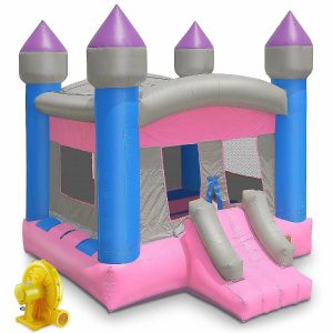 Bounce Houses |   Cloud 9 Commercial Princess Castle Bounce House w/ Blower – 100% PVC Inflatable Bouncer Bounce Houses Bounce Houses