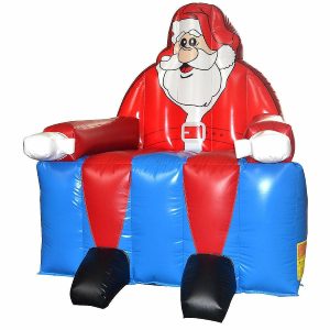 Bounce Houses |   Costway Inflatable Santa Claus Water Park Castle Jumper Christmas Bounce House Without Blower Bounce Houses Bounce Houses