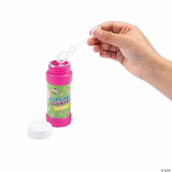 Bubbles |   Cupcake-Scented Bubble Bottles – 12 Pc. Bubbles Bubbles