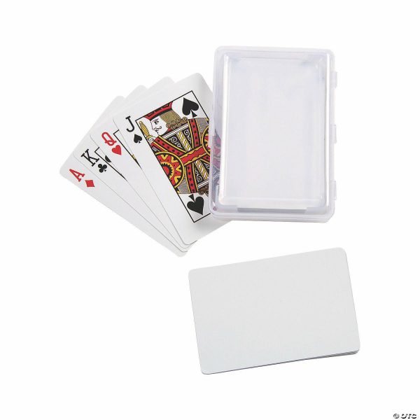 Card Games & Playing Cards |   DIY Blank Playing Cards with Plastic Box – 6 Decks Card Games & Playing Cards Card Games & Playing Cards