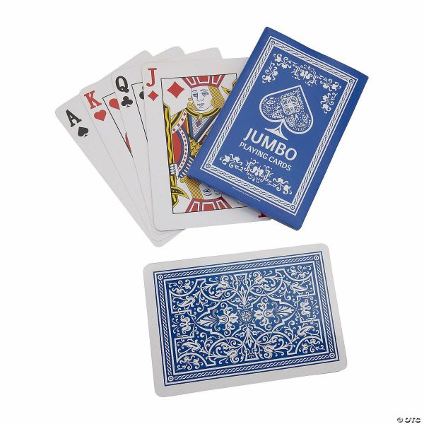 Card Games & Playing Cards |   Giant Playing Cards – 54 Pc. Card Games & Playing Cards Card Games & Playing Cards