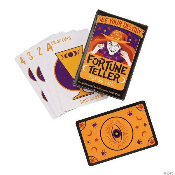 Card Games & Playing Cards |   Halloween Fortune Teller Playing Cards – 12 Pc. Card Games & Playing Cards Card Games & Playing Cards