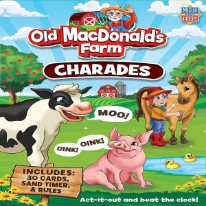 Card Games & Playing Cards |   MasterPieces Old MacDonald’s Farm Charades Card Game for Kids Card Games & Playing Cards Card Games & Playing Cards