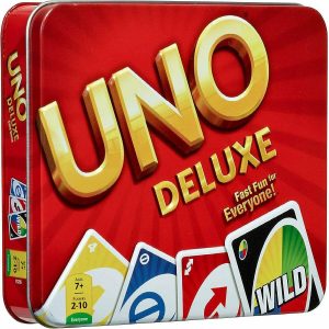 Card Games & Playing Cards |   Mattel Games UNO Deluxe Card Game Tin Y5206 GIFT KIDS FAMILY GAME Card Games & Playing Cards Card Games & Playing Cards