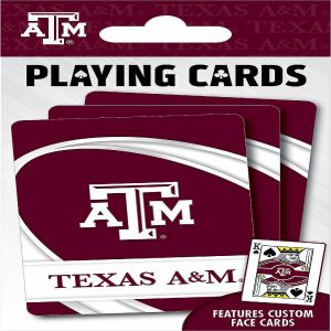 Card Games & Playing Cards |   Officially Licensed NCAA Texas A&M Aggies Playing Cards – 54 Card Deck Card Games & Playing Cards Card Games & Playing Cards