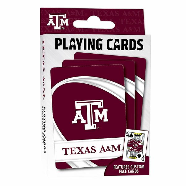 Card Games & Playing Cards |   Officially Licensed NCAA Texas A&M Aggies Playing Cards – 54 Card Deck Card Games & Playing Cards Card Games & Playing Cards