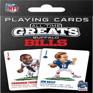 Card Games & Playing Cards |   Officially Licensed NFL Buffalo Bills Playing Cards – 54 Card Deck Card Games & Playing Cards Card Games & Playing Cards