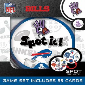 Card Games & Playing Cards |   Officially Licensed NFL Buffalo Bills Spot It! Card Game for kids and Adults Card Games & Playing Cards Card Games & Playing Cards