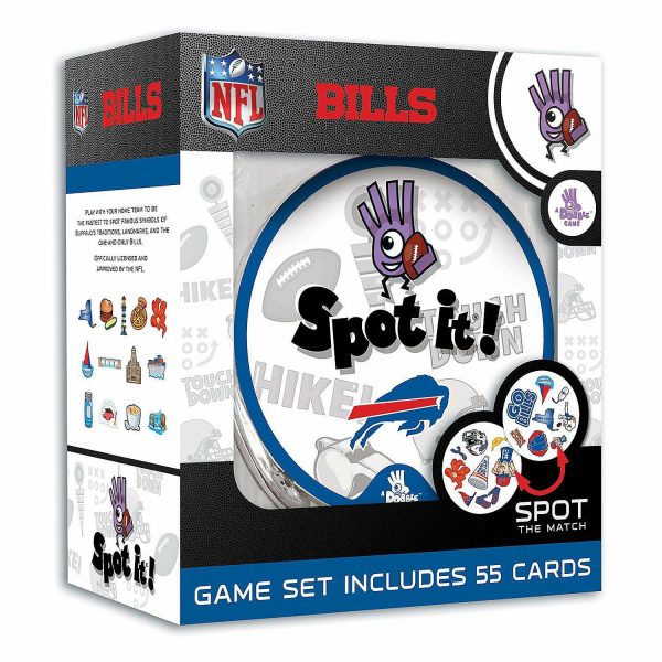 Card Games & Playing Cards |   Officially Licensed NFL Buffalo Bills Spot It! Card Game for kids and Adults Card Games & Playing Cards Card Games & Playing Cards