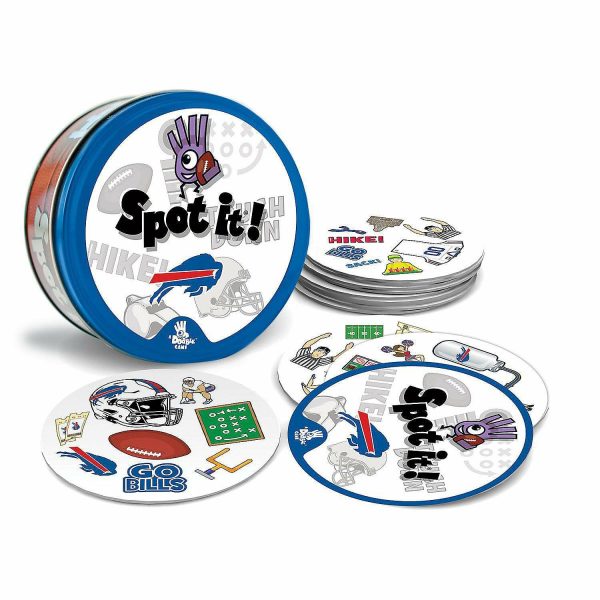 Card Games & Playing Cards |   Officially Licensed NFL Buffalo Bills Spot It! Card Game for kids and Adults Card Games & Playing Cards Card Games & Playing Cards