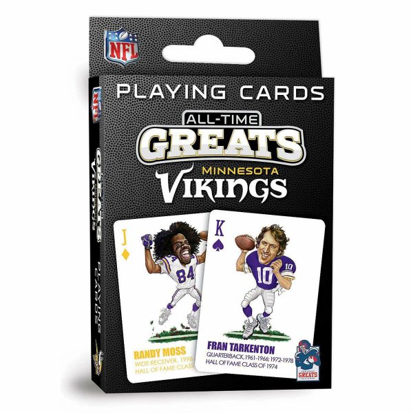 Card Games & Playing Cards |   Officially Licensed NFL Minnesota Vikings Playing Cards – 54 Card Deck Card Games & Playing Cards Card Games & Playing Cards