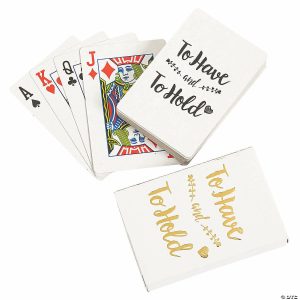 Card Games & Playing Cards |   To Have & To Hold Playing Cards – 12 Pc. Card Games & Playing Cards Card Games & Playing Cards