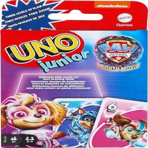 Card Games & Playing Cards |   UNO Junior Paw Patrol: The Mighty Movie Kids Card Game for Family Night Card Games & Playing Cards Card Games & Playing Cards