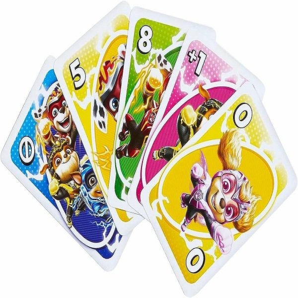 Card Games & Playing Cards |   UNO Junior Paw Patrol: The Mighty Movie Kids Card Game for Family Night Card Games & Playing Cards Card Games & Playing Cards