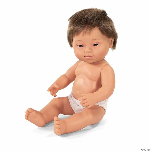 Dolls & Dollhouses |   Miniland Educational Anatomically Correct 15″ Baby Doll, Down Syndrome Boy Dolls & Dollhouses Dolls & Dollhouses