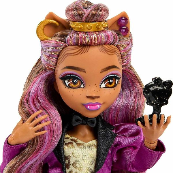 Dolls & Dollhouses |   Monster High Clawdeen Wolf Doll in Monster Ball Party Fashion with Accessories Dolls & Dollhouses Dolls & Dollhouses