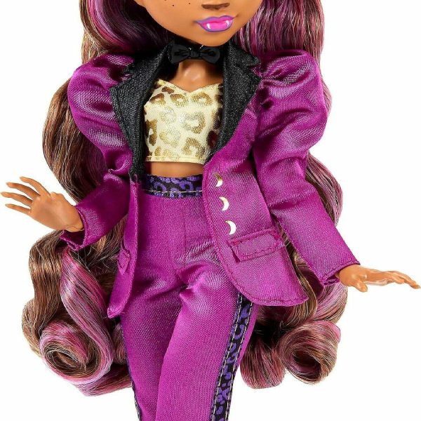 Dolls & Dollhouses |   Monster High Clawdeen Wolf Doll in Monster Ball Party Fashion with Accessories Dolls & Dollhouses Dolls & Dollhouses