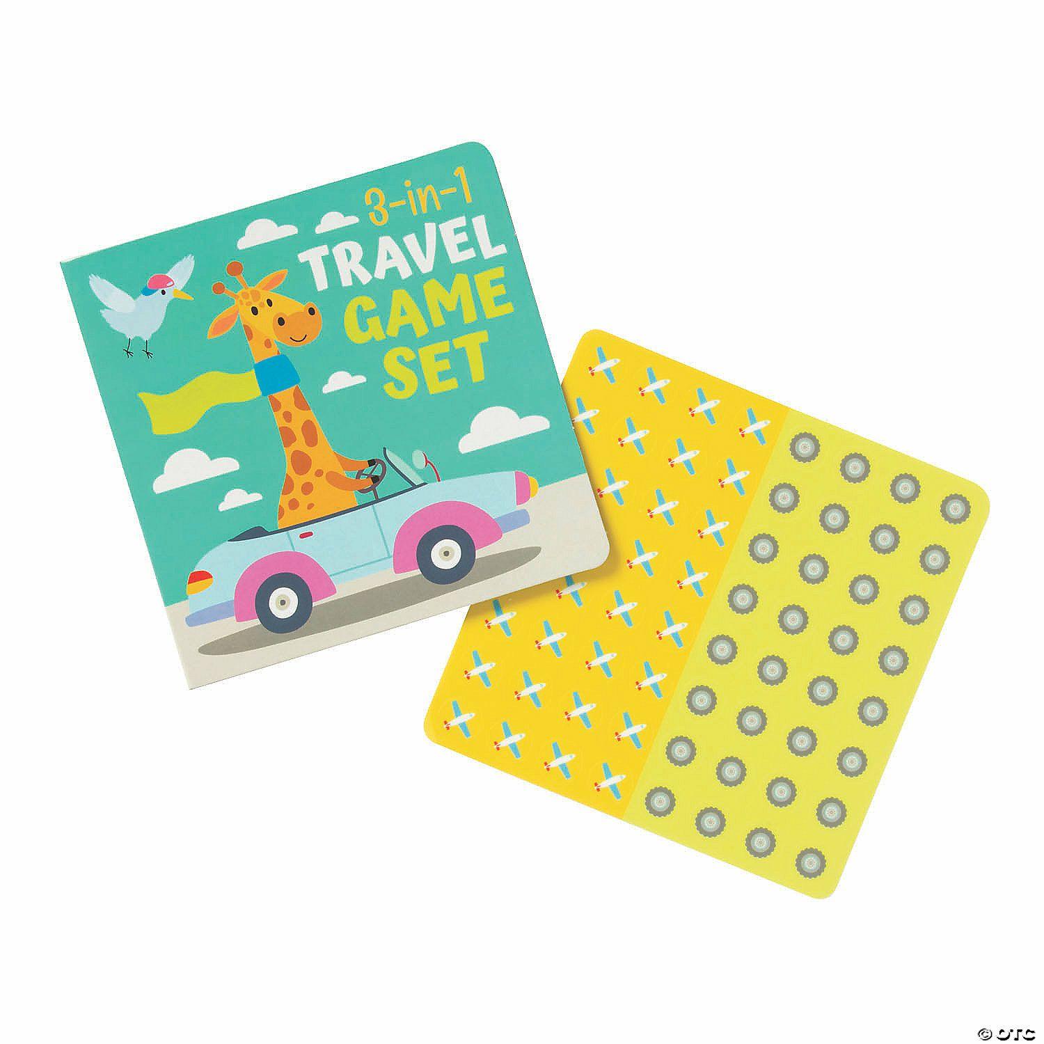 Dominoes & Tile Games |   Travel 3-In-1 Game Sets – 12 Pc. Dominoes & Tile Games Dominoes & Tile Games