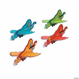 Flying Toys |   Bulk  48 Pc. Dragon Gliders Flying Toys Flying Toys