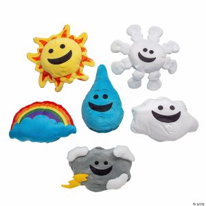 Hand & Finger Puppets |   What&’s the Weather Stuffed Hand Puppets – 6 Pc. Hand & Finger Puppets Hand & Finger Puppets