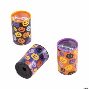 Kaleidoscopes & Magnifiers |   Bulk 48 Pc. Mini Halloween Jack-O&’-Lantern Prisms Kaleidoscopes & Magnifiers Kaleidoscopes & Magnifiers