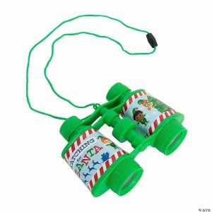 Kaleidoscopes & Magnifiers |   Watching for Santa Binoculars – 12 Pc. Kaleidoscopes & Magnifiers Kaleidoscopes & Magnifiers