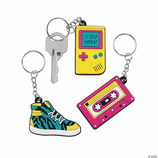 Key Chains |   90s Icon Keychains – 12 Pc. Glow in the Dark Products Key Chains