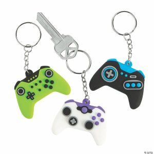 Key Chains |   Gamer Keychains – 12 Pc. Glow in the Dark Products Key Chains